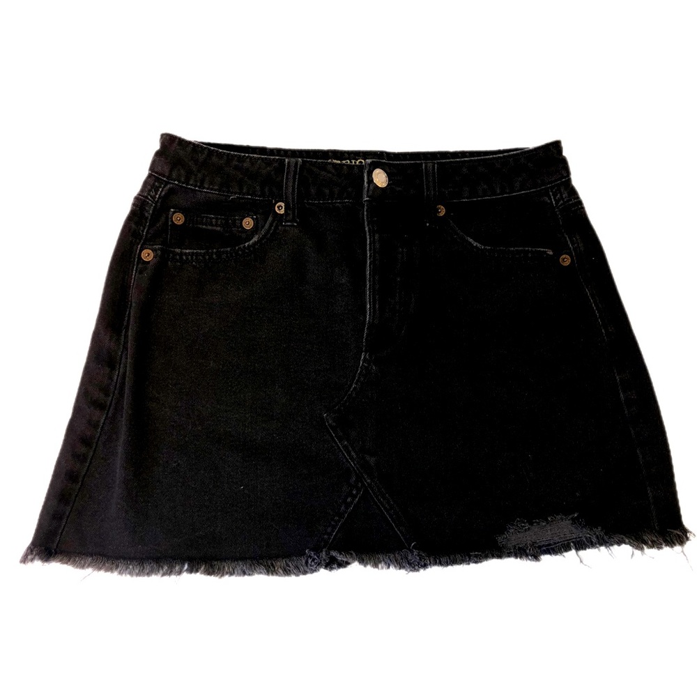 American eEagle (AE)High-Rise Curvy Denim Mini Skirt